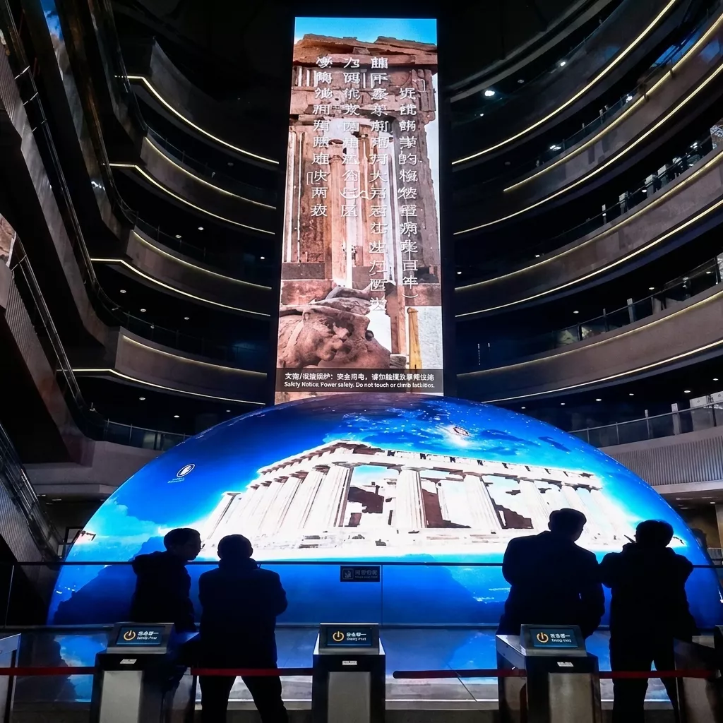 Hebei Science Museum 14m LED Sphere