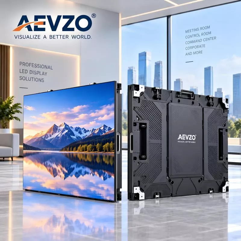 640×480 Fine-Pitch Front-Service LED Display